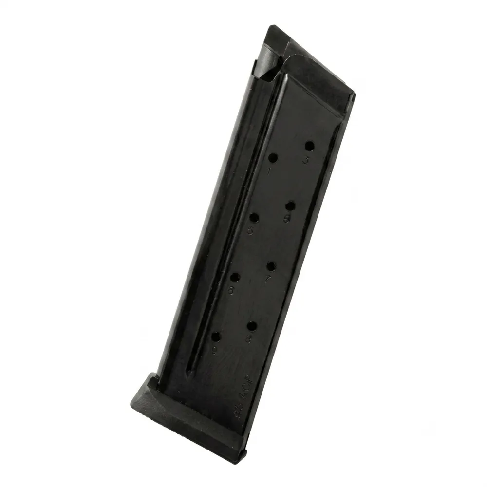 Magazine compatible with Colt 1911, cal 9, 10 rounds