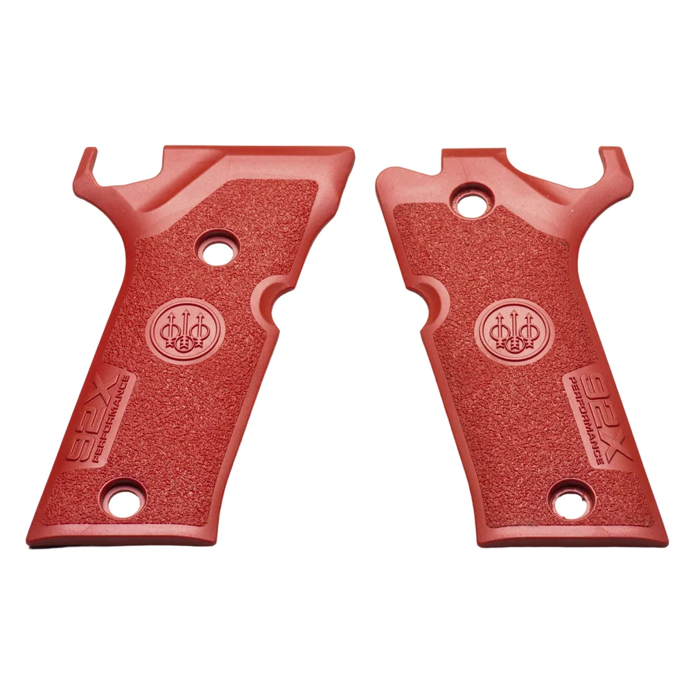 Guancette in polimero ROSSE per 92X PERFORMANCE