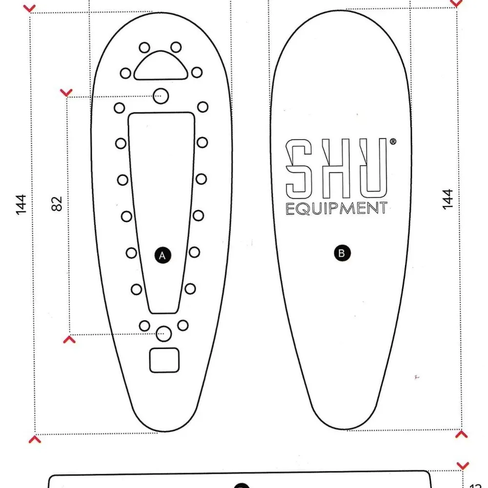 CALCIOLO RECOLOR PAD SHU EQUIPMENT BIANCO BLU BIANCO- 22 mm