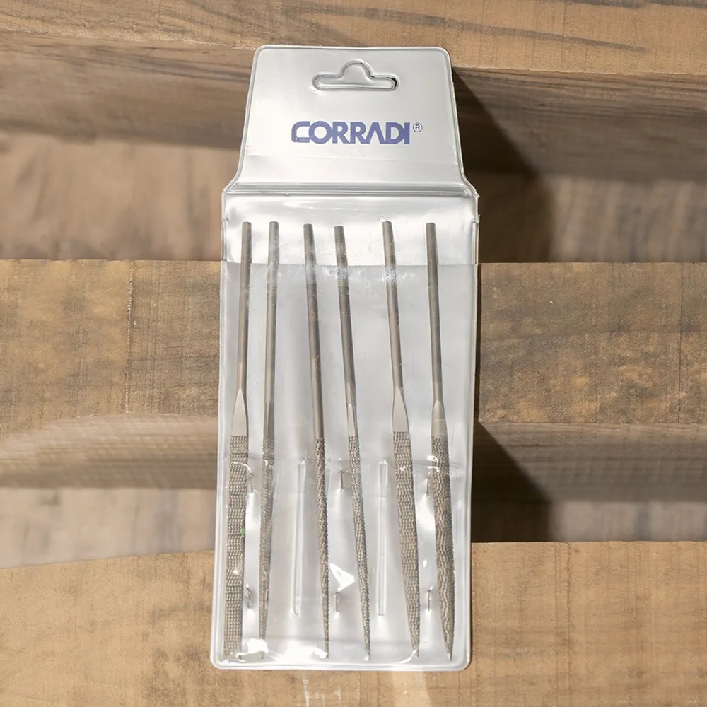 Set 6 pezzi raspe ad ago per legno