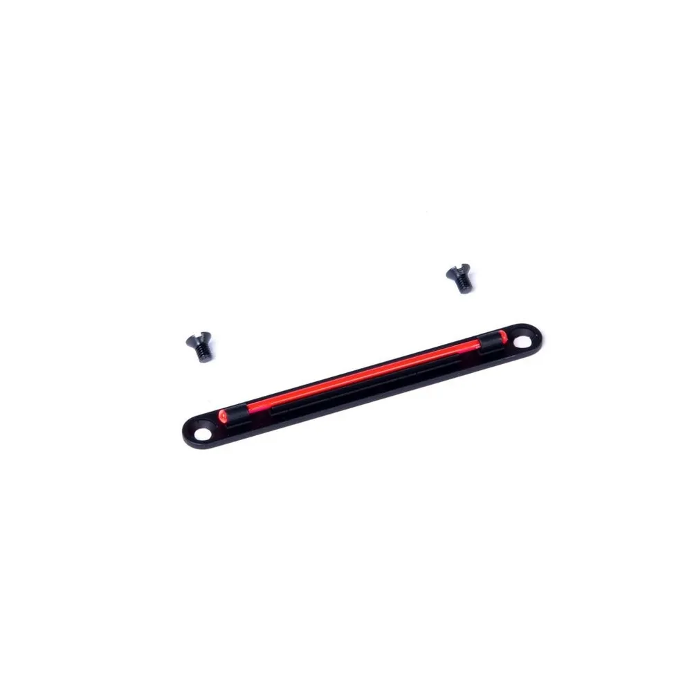 Assieme mirino extra lunga in fibra ottica rossa