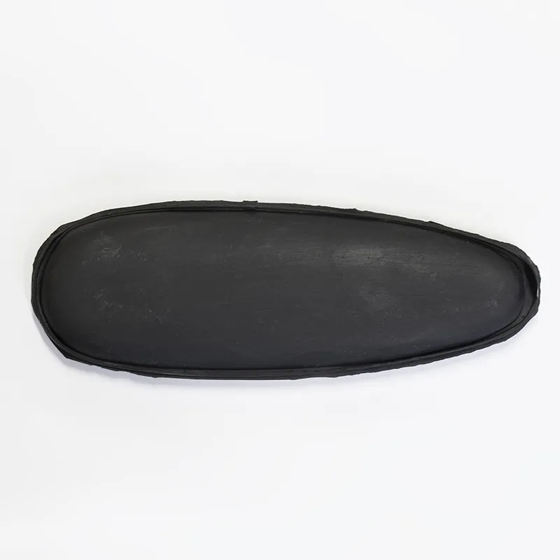 Recoil pad 500/10 Full 12 mm Holes 82 mm Black