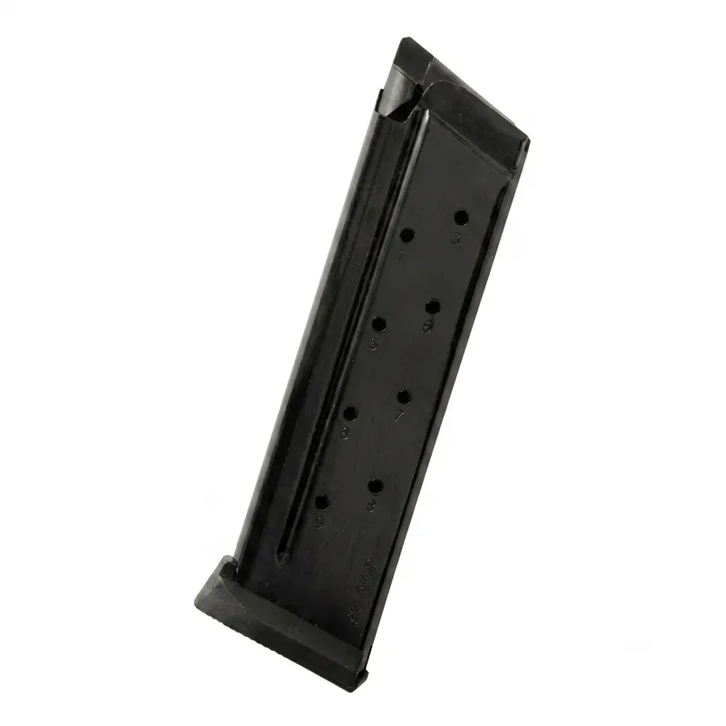 Magazine compatible with Colt 1911, cal 9, 10 rounds