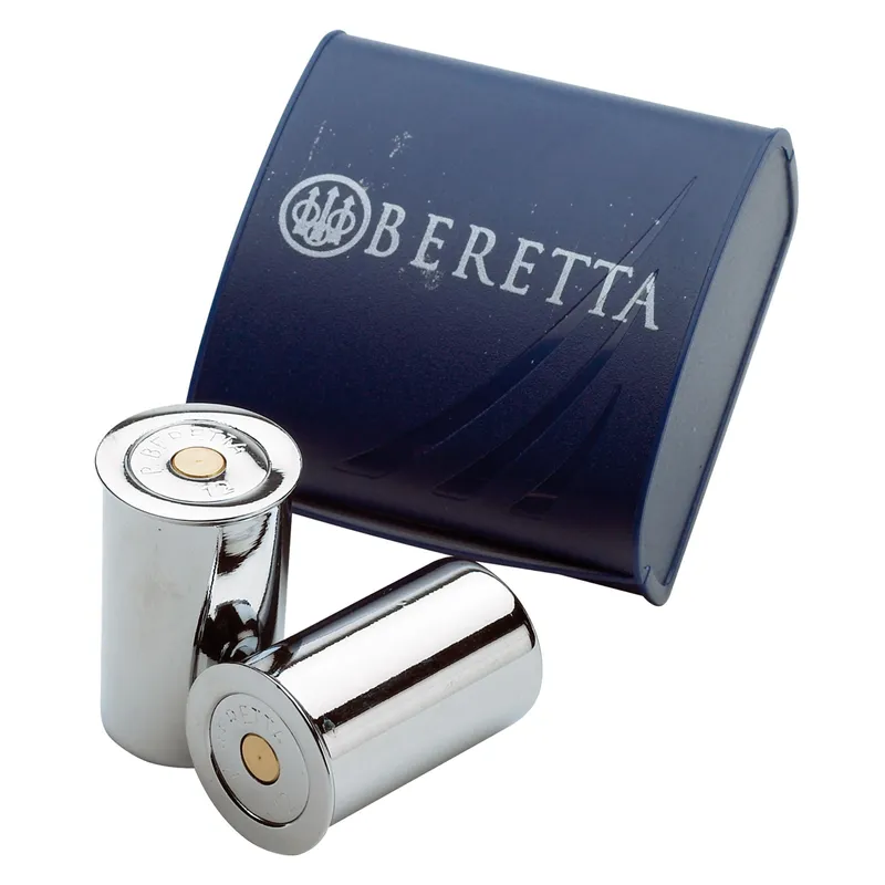 Coppia salvapercussori in ottone nichelato cal.20 Beretta