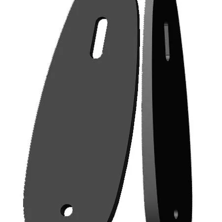 Spessore inclinato 6/3mm