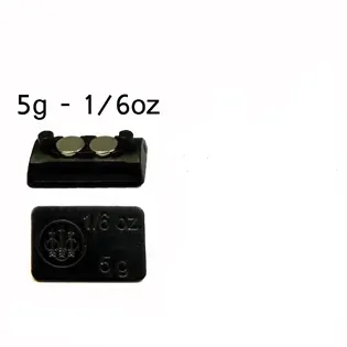 Peso singolo per bindella 5 gr