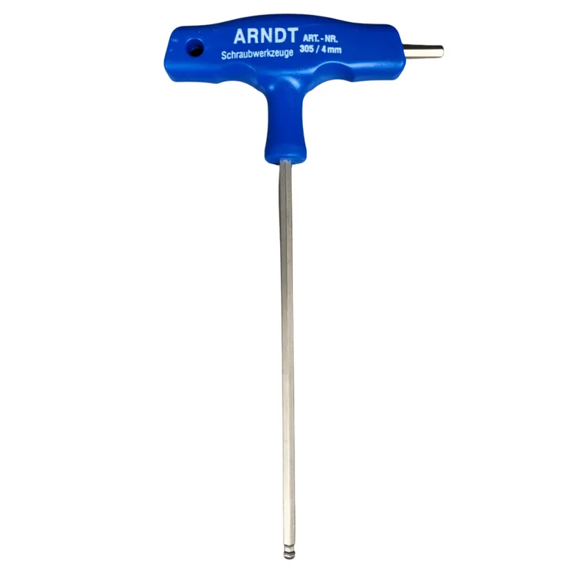 Chiave a brugola misura 4 mm, lunghezza 13,5 cm