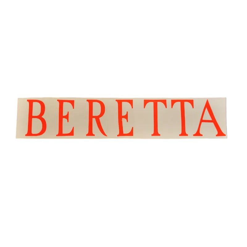 Beretta Sticker For Over And Unders' Barrells