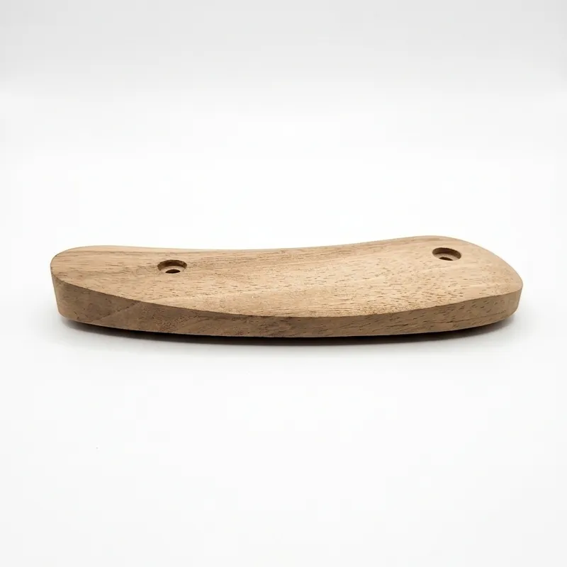 Wooden recoil pad