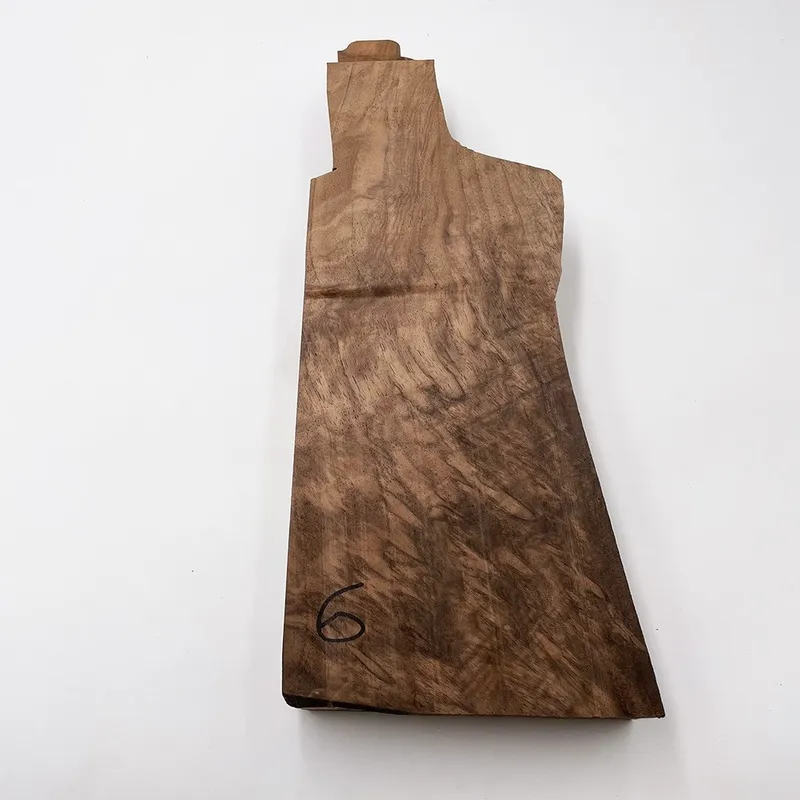 Gamba Daytona inletted blank wood right (n.6)