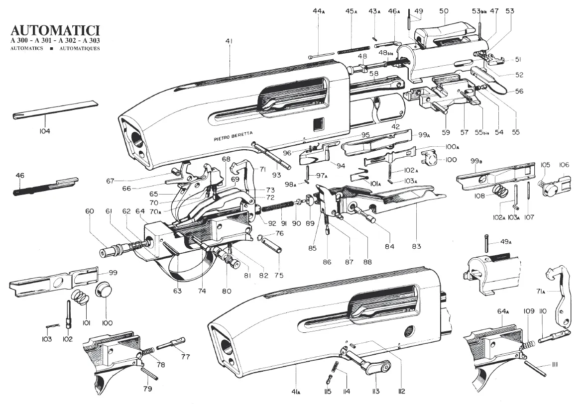 Mod. A301 Cal.Ga. 12