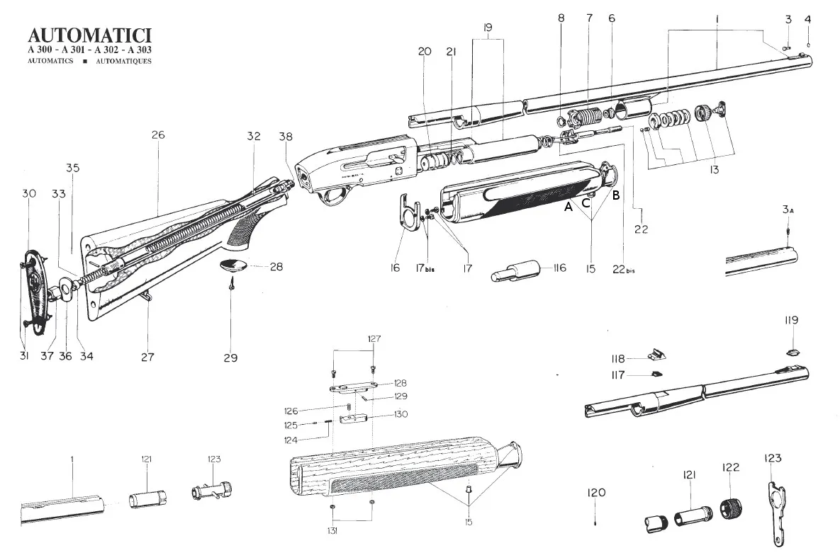 Mod. A301 Cal.Ga. 12