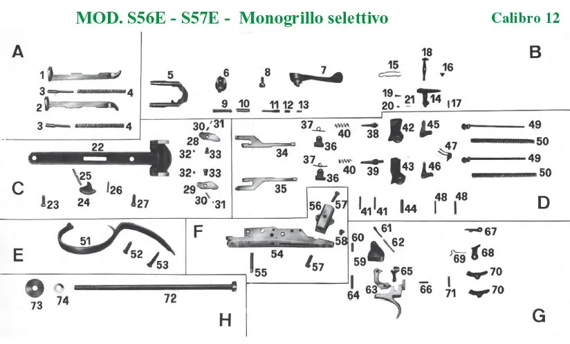 Mod. S56E - S57E - Monogrillo Selettivo