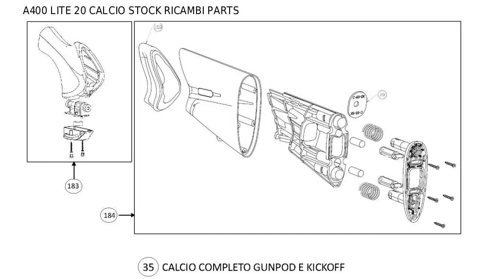 A400 Lite Synthetic Cal. 20 - Lite Compact