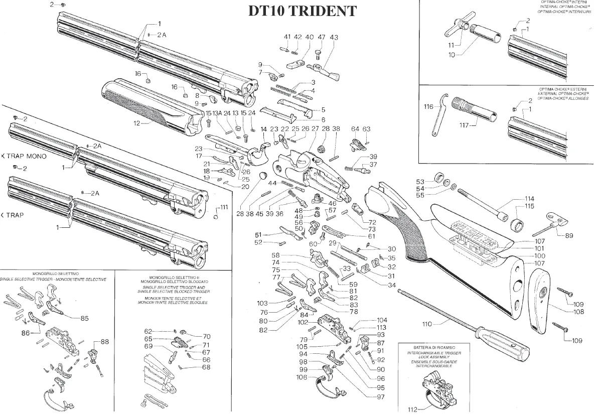 DT10 Trident Trap