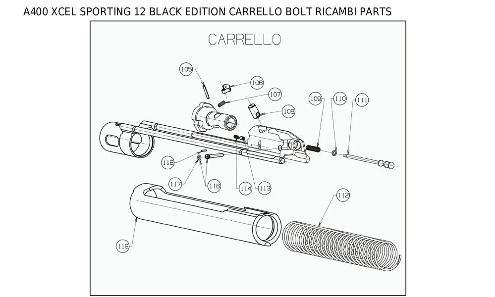 A400 Xcel Sporting Black Edition Cal. 12